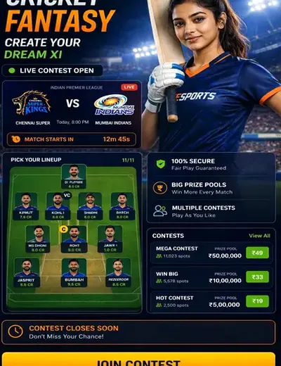 Jackpotpro (jackpot pro) fantasy cricket & matchday visual 3